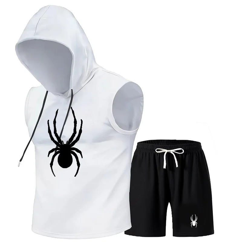 Men'S Fashion Brand - Marken-Sommer-Zweiteiler für Herren: Lässiges T-Shirt und