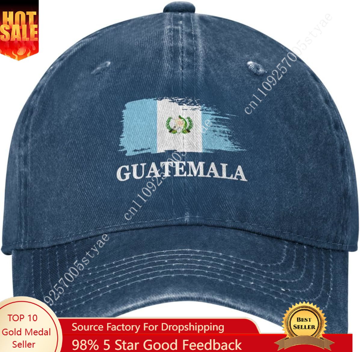 Men'S Fashion Guatemala - Hut mit guatemaltekischer Guatemala-Flagge, für Herren