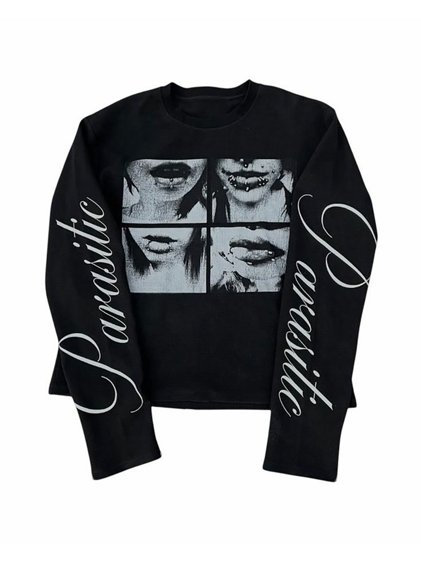 Men Fashion Upper - Dark Style Street Punk Unisex Langarmshirt