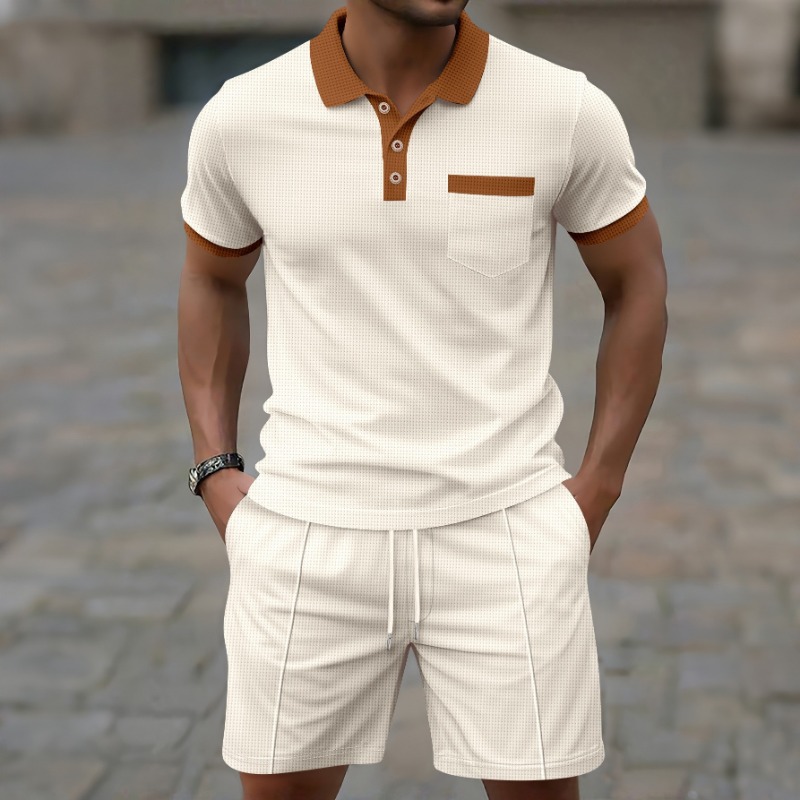 Men'S Fashion Undershirt - 2026 Neueste Sommer-Herrenmode Lässiges Trendiges Sport-Set