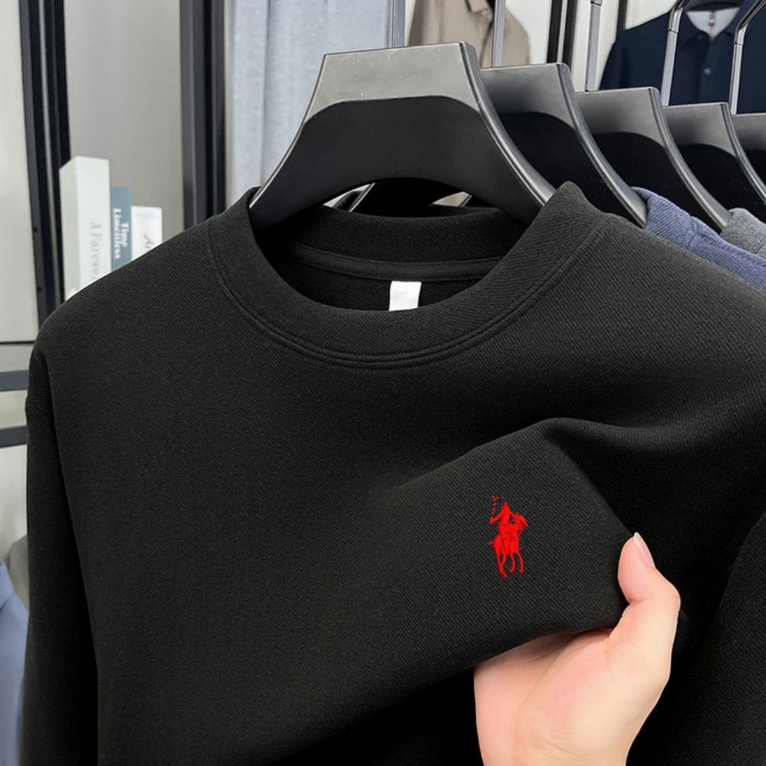 Men'S Fashion Brand - Weiches Baumwoll-Herren-T-Shirt mit langen Ärmeln und