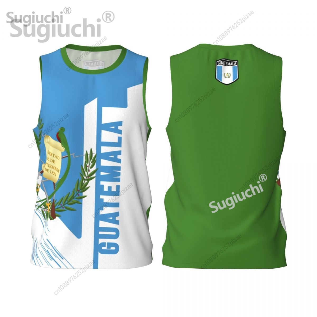 Men'S Fashion Guatemala - Benutzerdefinierte Name-Nummer Guatemala 3D-Flagge Sport-T-Shirts Herrenbekleidung