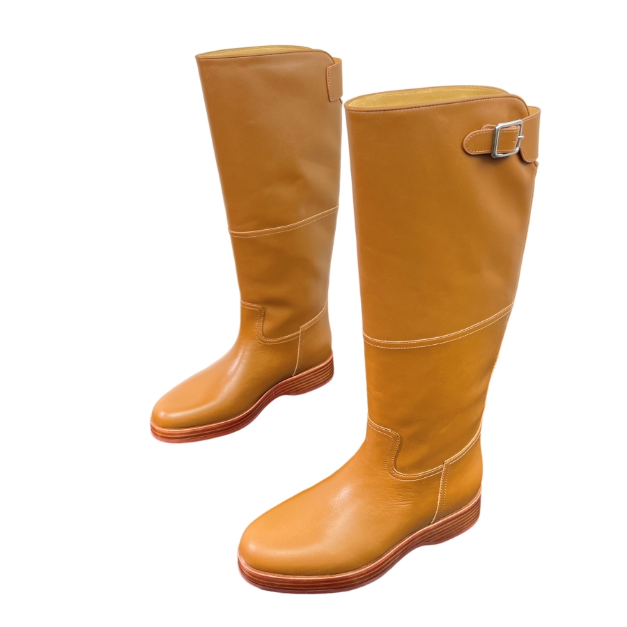 Men Fashion Korean Style - Rote Lederstiefel – Kühner, trendiger und