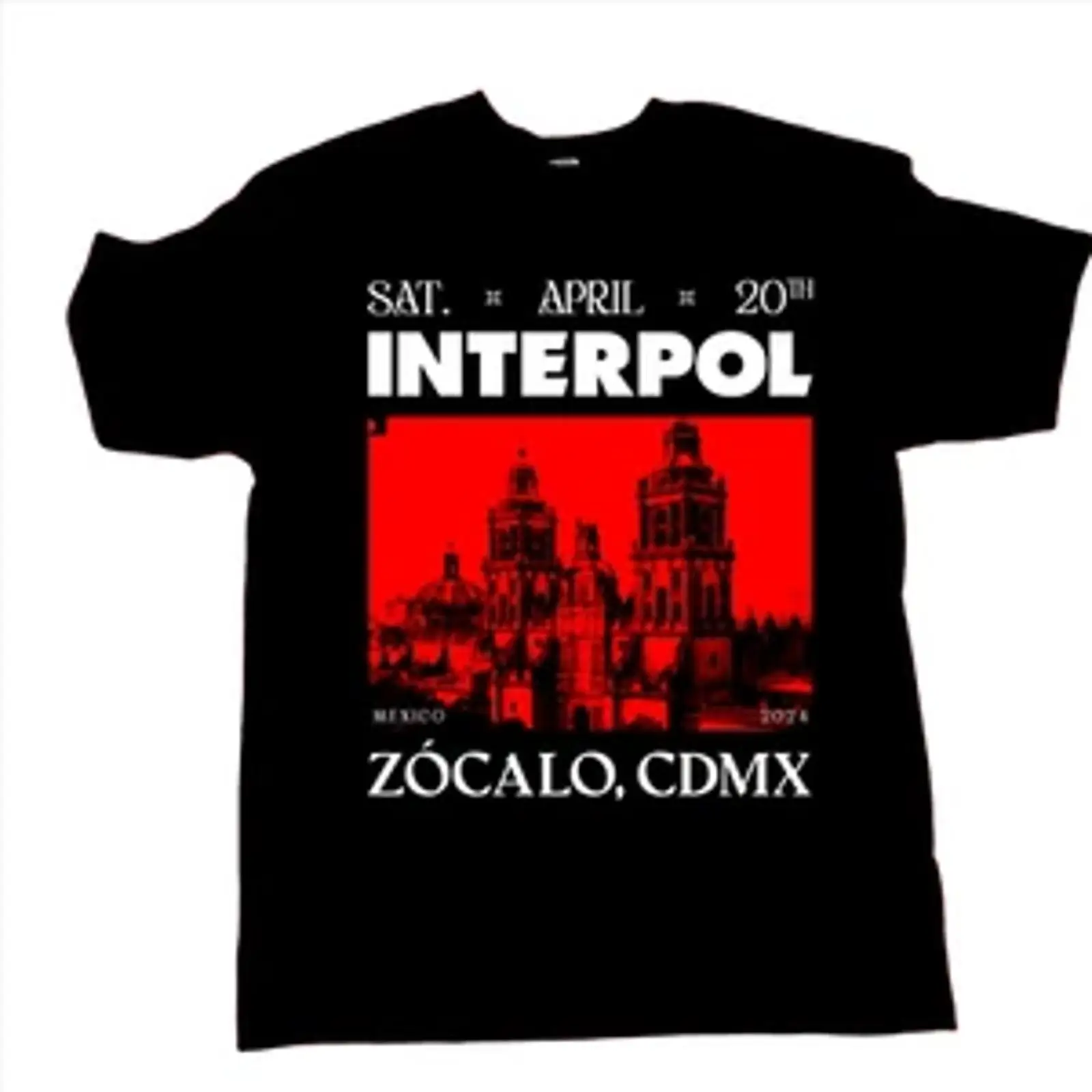 Men'S Fashion Zocalo - Interpol Mexico Zocalo Cdmx 20. April