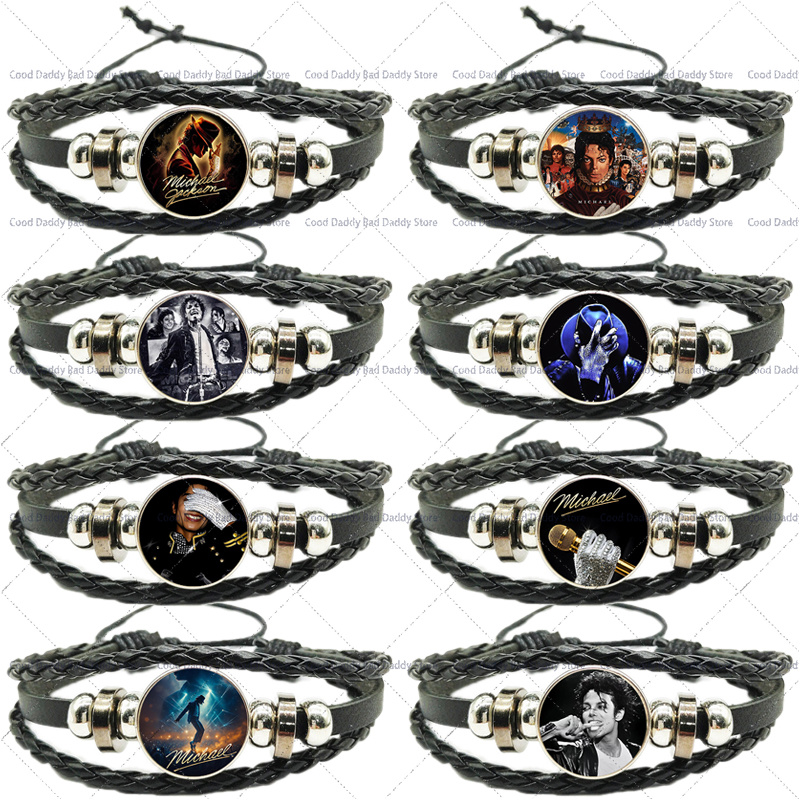 Men Fashion King - Michael Jackson Handgewebtes Armband für Männer