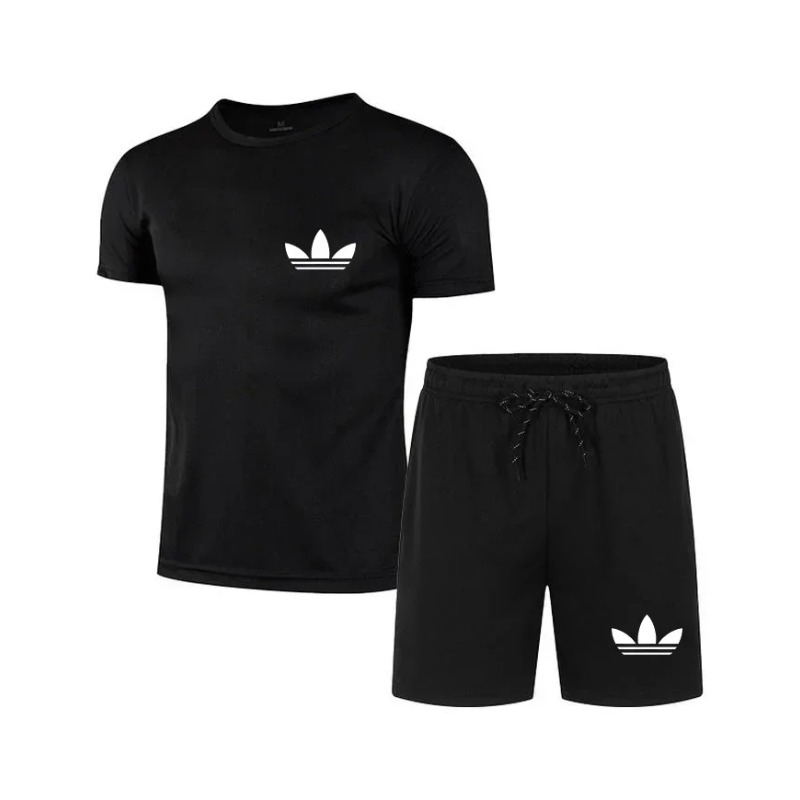 Men'S Fashion Brand - Sommer-Neuheit: Herren-Marken-Set, Modische Schnelltrocknende Sportbekleidung, Kurzarm-T-Shirt