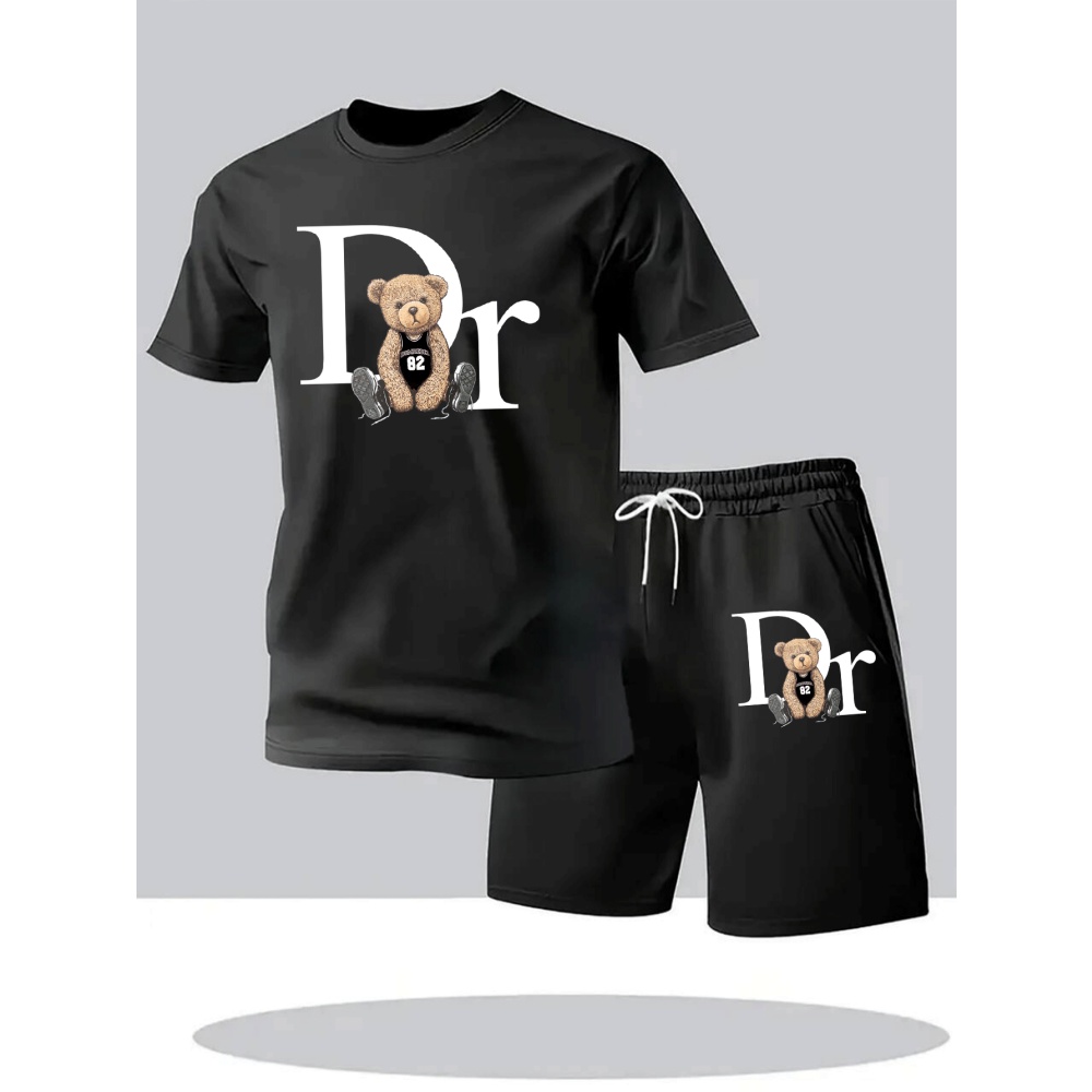 Men'S Fashion Brand - Sommermode, lässige Marken-Sportbekleidung für Herren, atmungsaktives,