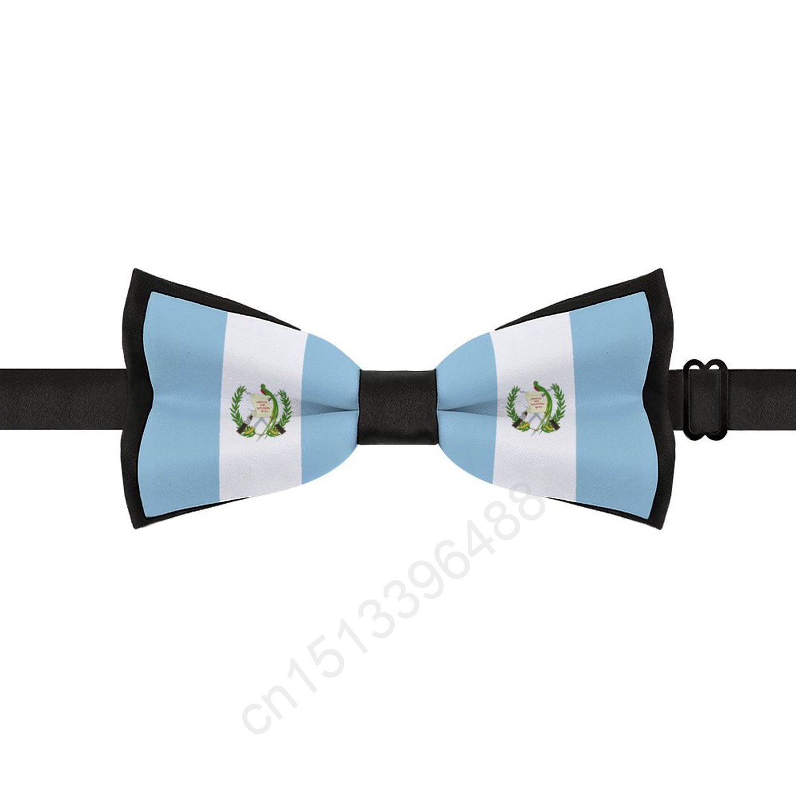 Men'S Fashion Guatemala - 2025, Polyester-Guatemala-Flagge, Fliege für Herren, modisch,