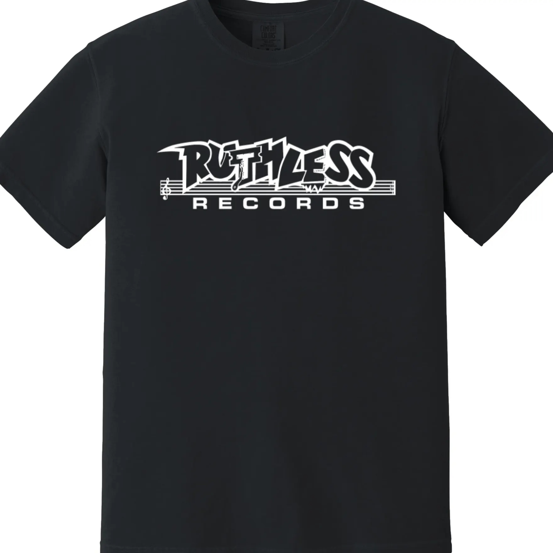 Men'S Fashion From The 80S - Ruthless Records Heavyweight T-Shirt – 80er