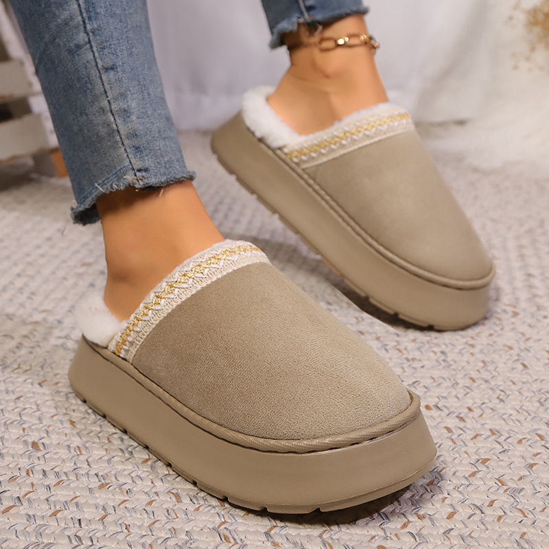 Mens Fashion Winter 2025 - Hause Pantoffel Frauen Winter Warme Fuzzy