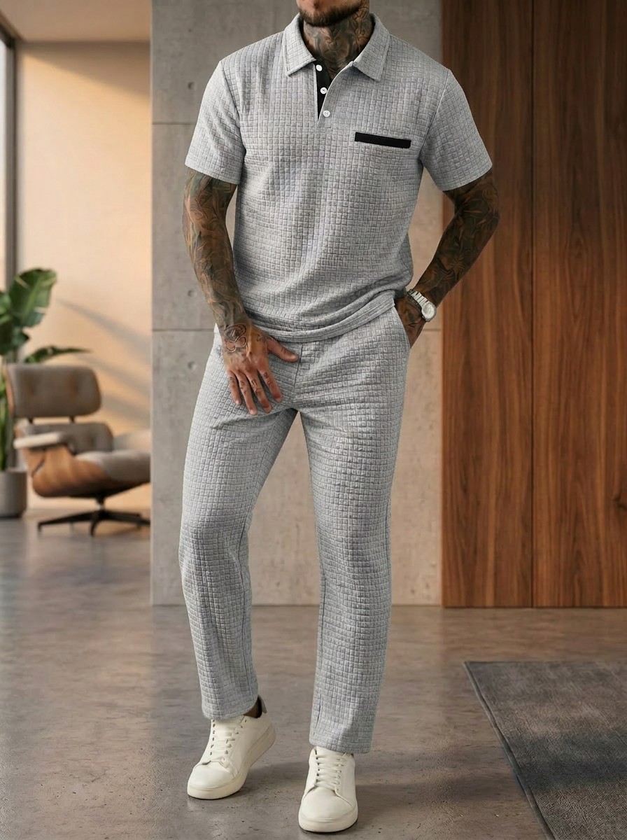 Sommer Neue Herren Mode Farbbl – Men'S Fashion Polo Bewertung und Preis