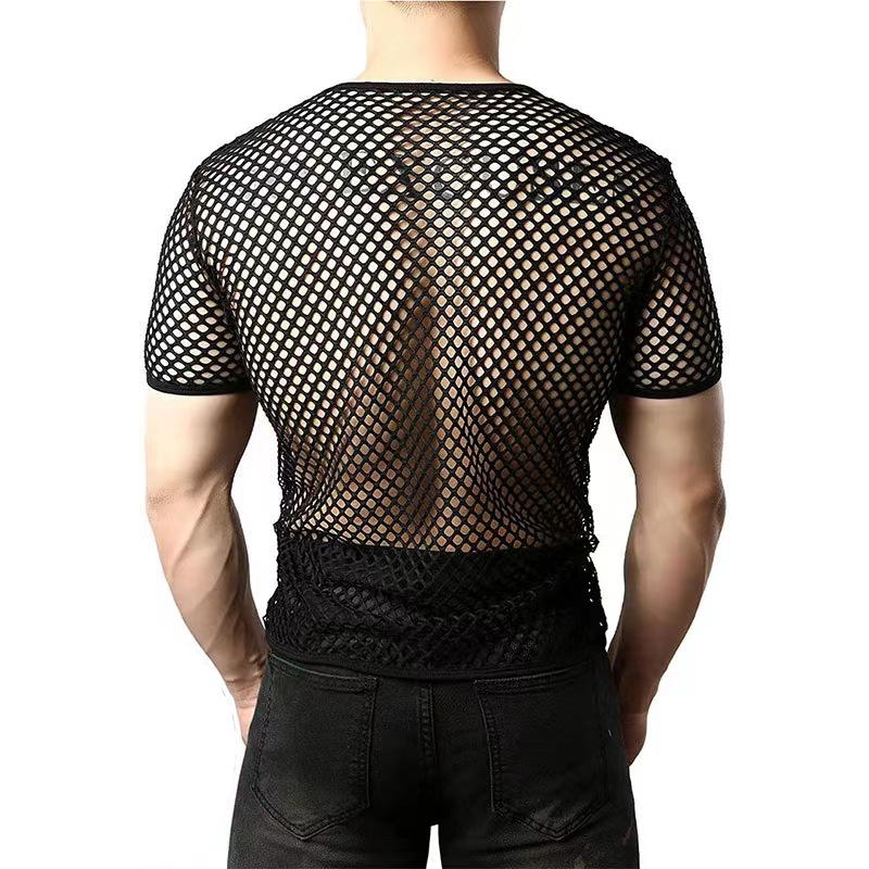 Sexy Herren Netz-T-Shirt mit A – Men'S Fashion Night Out Bewertung und Preis
