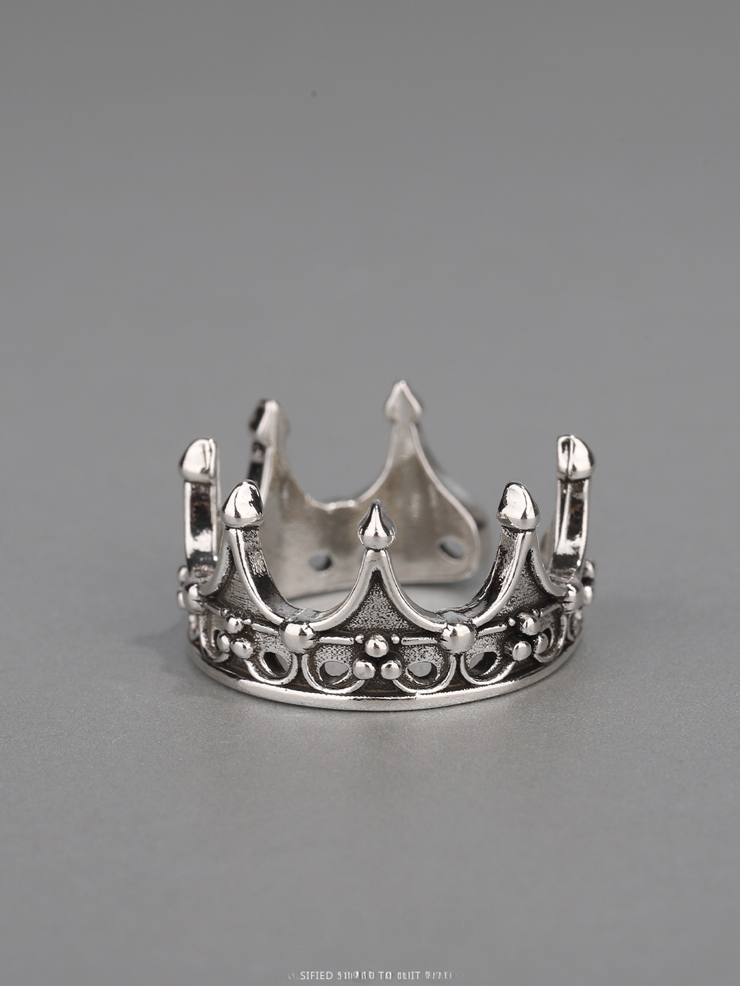 Gotischer Kronenring, verstell – Men Fashion King Bewertung und Preis