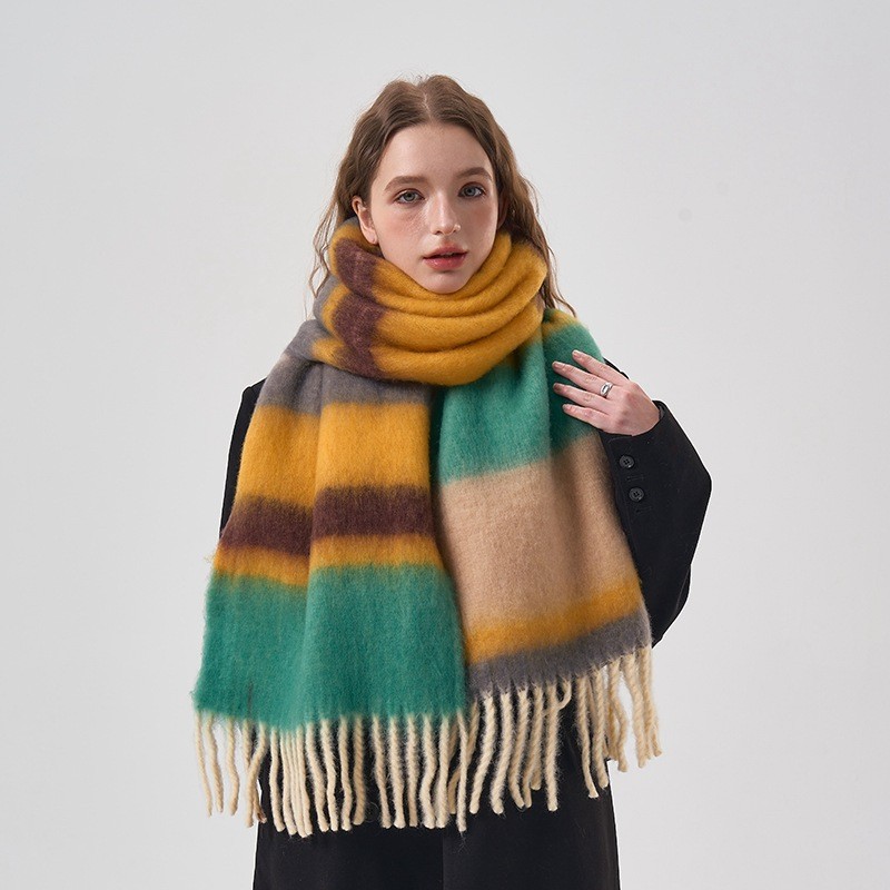Neue Winter Regenbogen Plaid G – Mens Fashion Poncho Bewertung und Preis