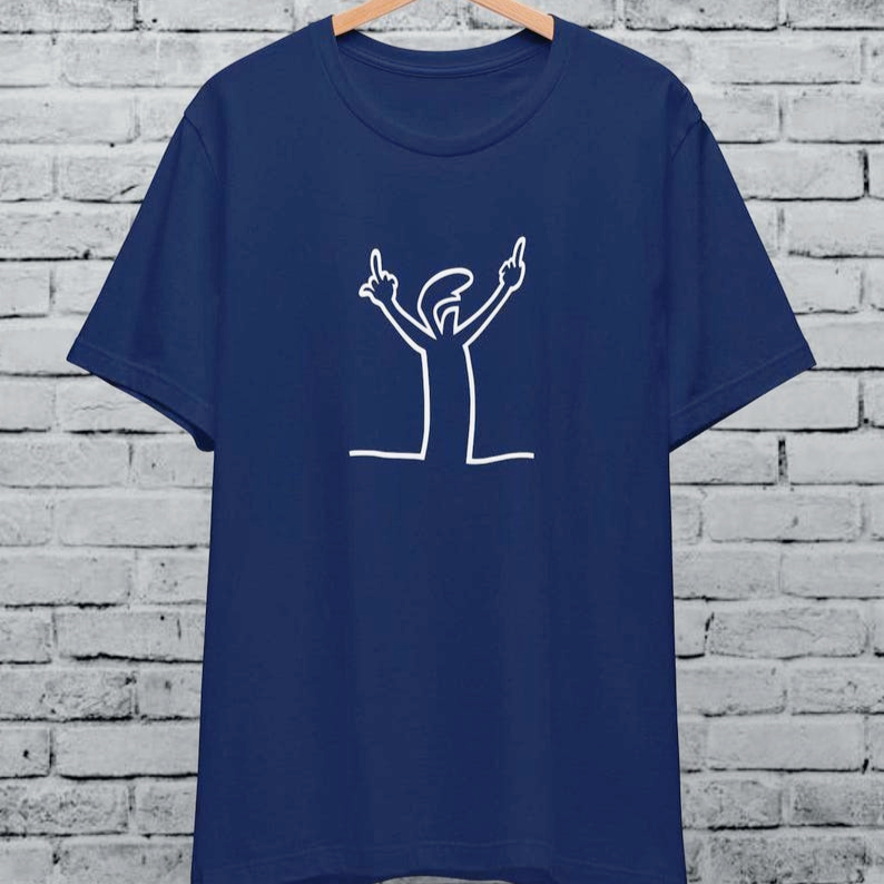 Angry La Linea Unisex T-Shirt  – Men'S Fashion From The 80S Bewertung und Preis