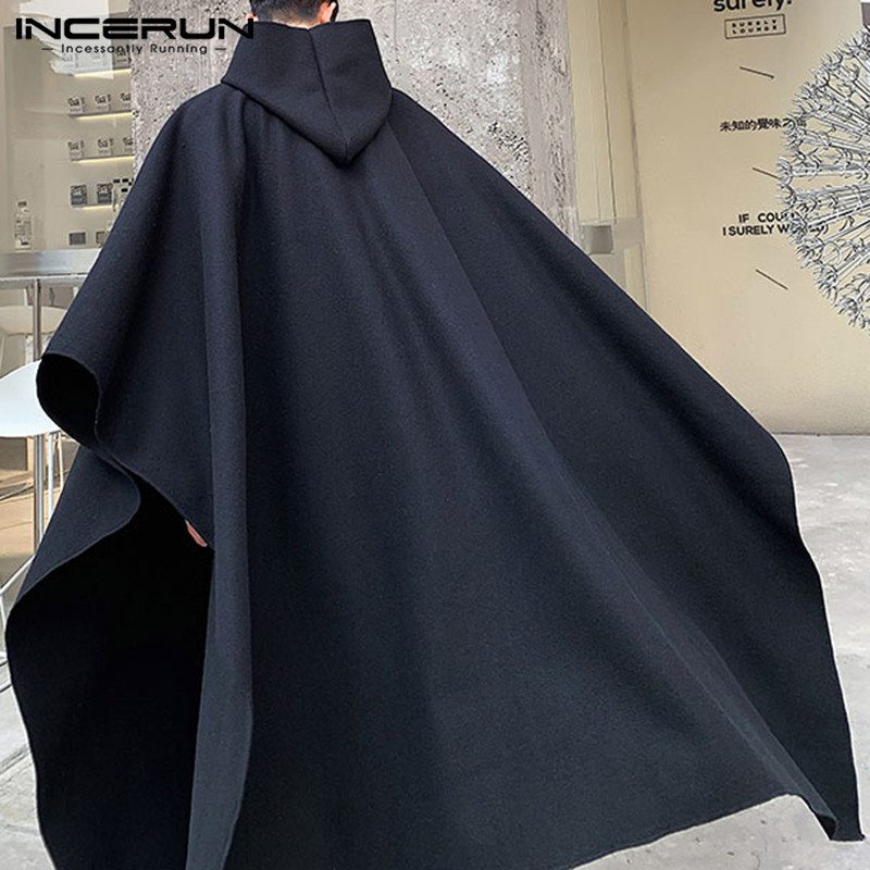 INCERUN Mode Männer Mantel Män – Mens Fashion Poncho Bewertung und Preis