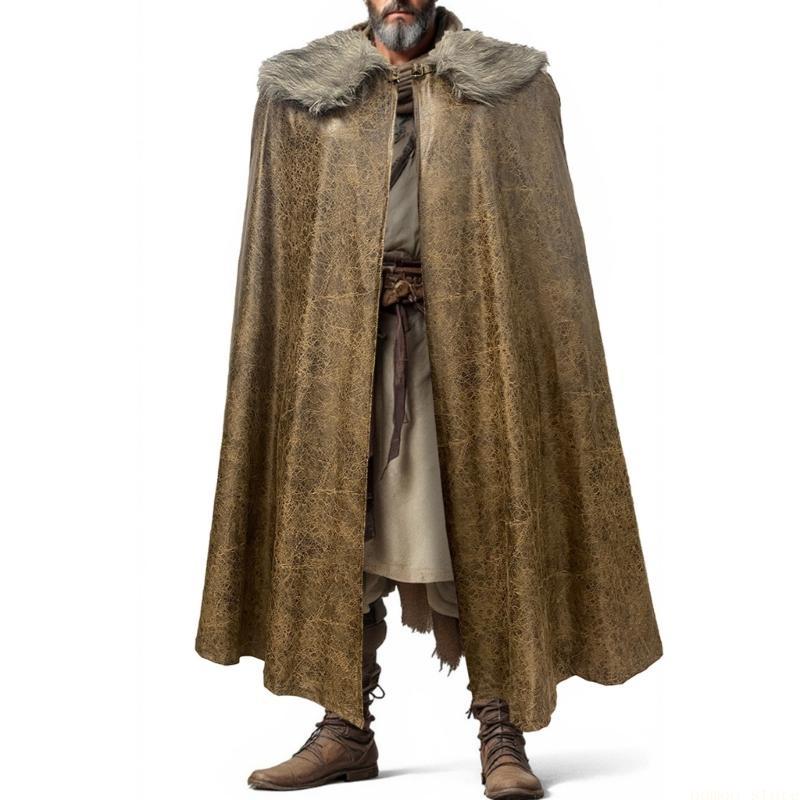 31BF Antiker mittelalterlicher – Mens Fashion Poncho Bewertung und Preis