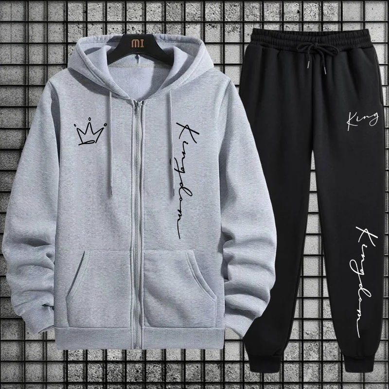 King Letter Print Hoodie und J – Men Fashion King Bewertung und Preis