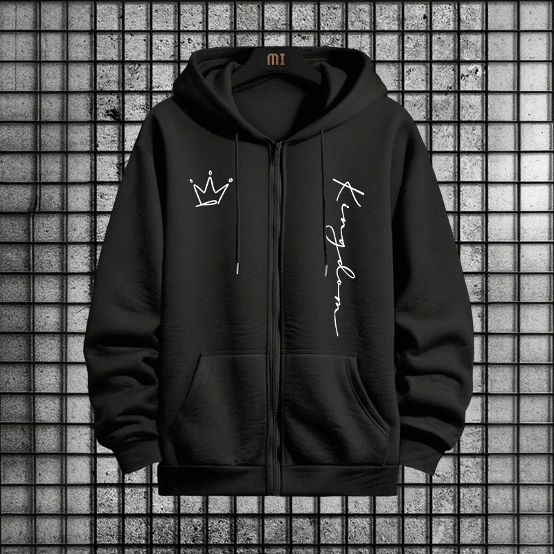 King Letter Print Hoodie und J – Men Fashion King Bewertung und Preis