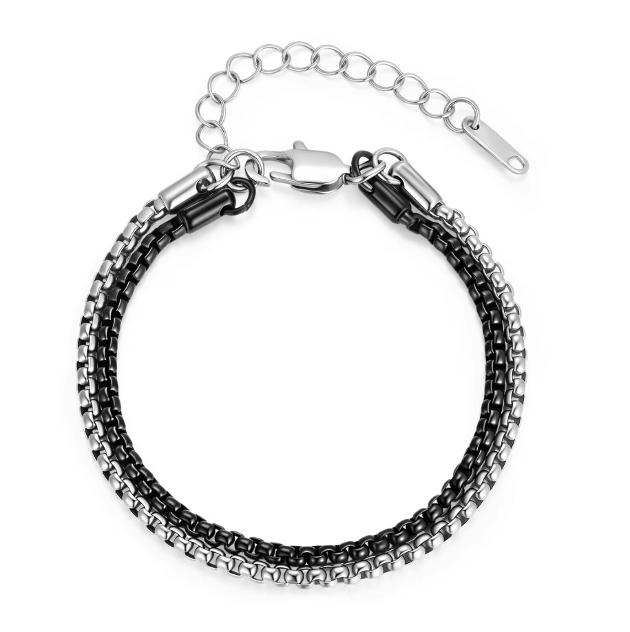 Herren-Armband aus Edelstahl m – Men'S Fashion Over 30 Bewertung und Preis