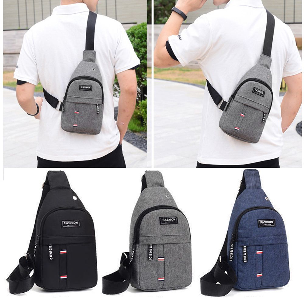Männer Brust Tasche Neue Mode  – Men Fashion Korean Style Bewertung und Preis