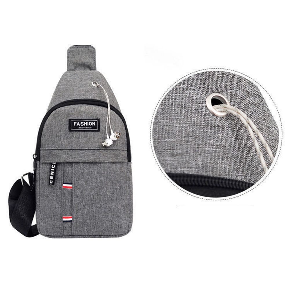 Männer Brust Tasche Neue Mode  – Men Fashion Korean Style Bewertung und Preis