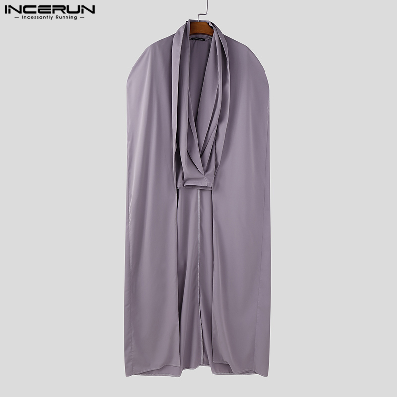 INCERUN Männer Lange Stil Hemd – Mens Fashion Poncho Bewertung und Preis