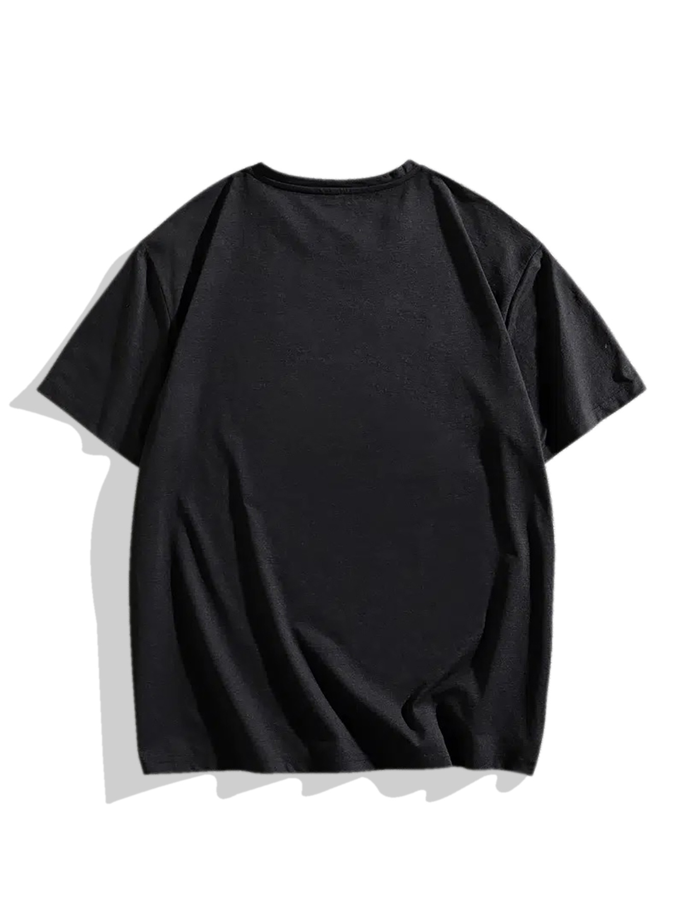 Männer Baumwolle schwarz T-Shi – Men'S Fashion From The 80S Bewertung und Preis