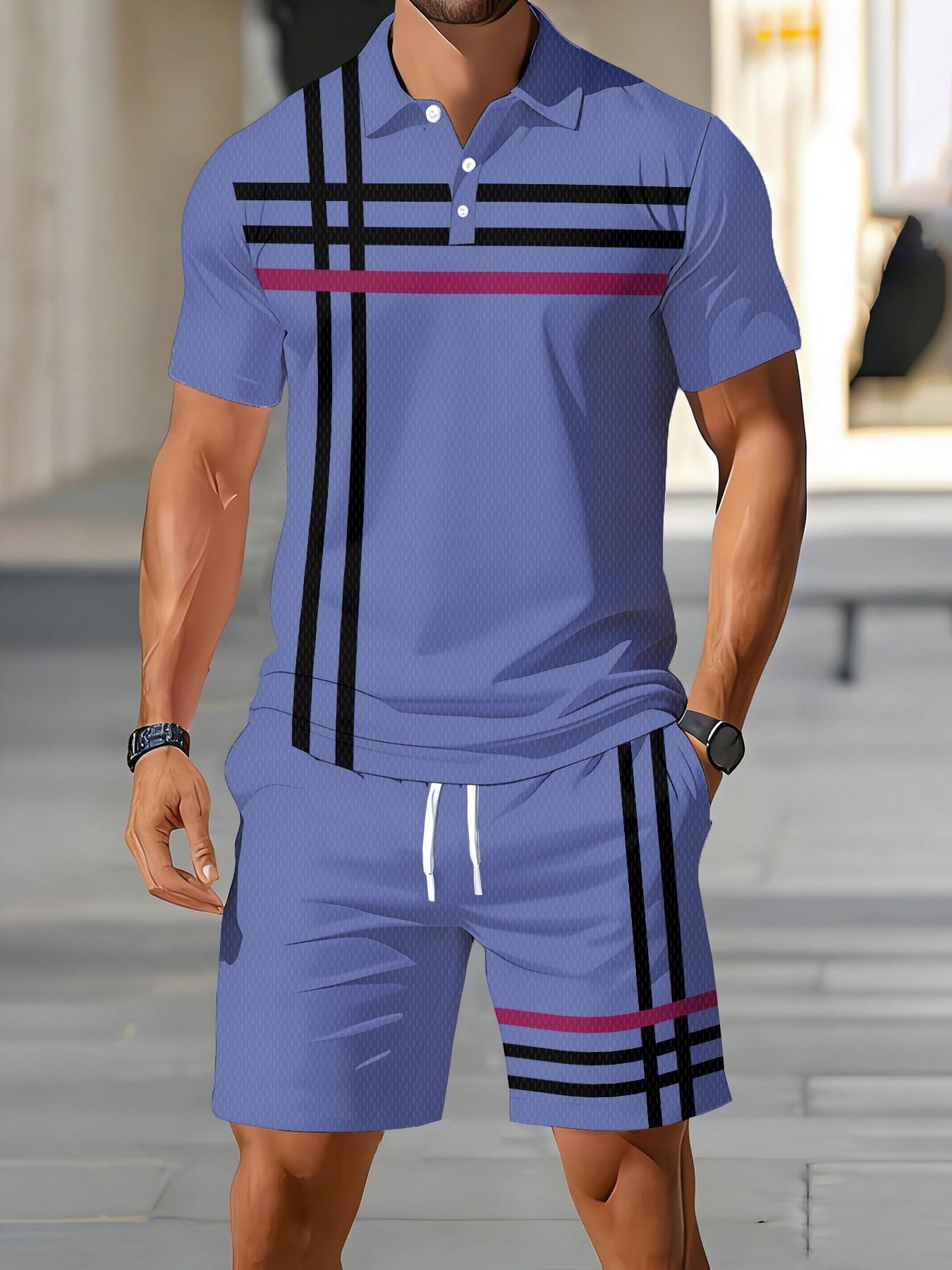 2026 Sommer Amerikanisches Her – Men'S Fashion Polo Bewertung und Preis