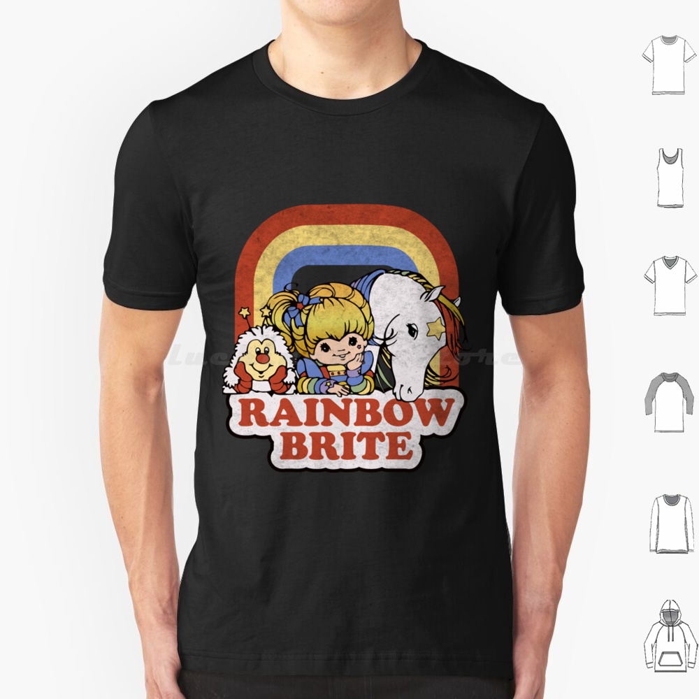 Rainbow Brite T-Shirt T-Shirt  – Men'S Fashion From The 80S Bewertung und Preis