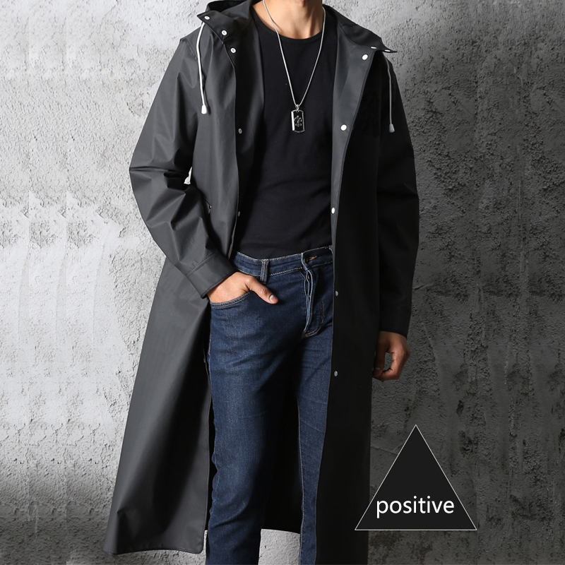 Schwarz Mode Erwachsene Wasser – Mens Fashion Poncho Bewertung und Preis