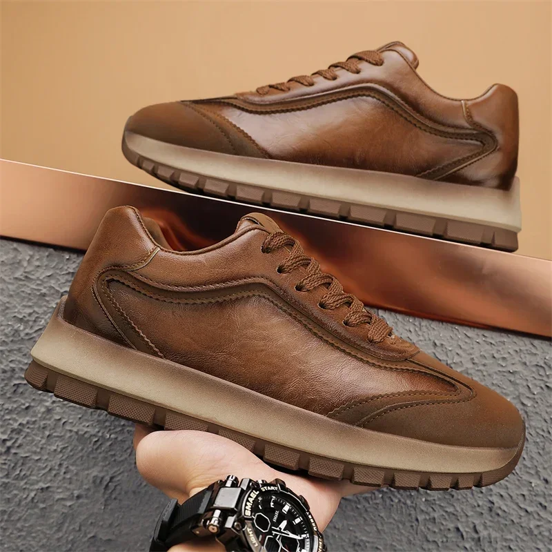 Luxuriöse Herren-Turnschuhe fü – Men Fashion Korean Style Bewertung und Preis